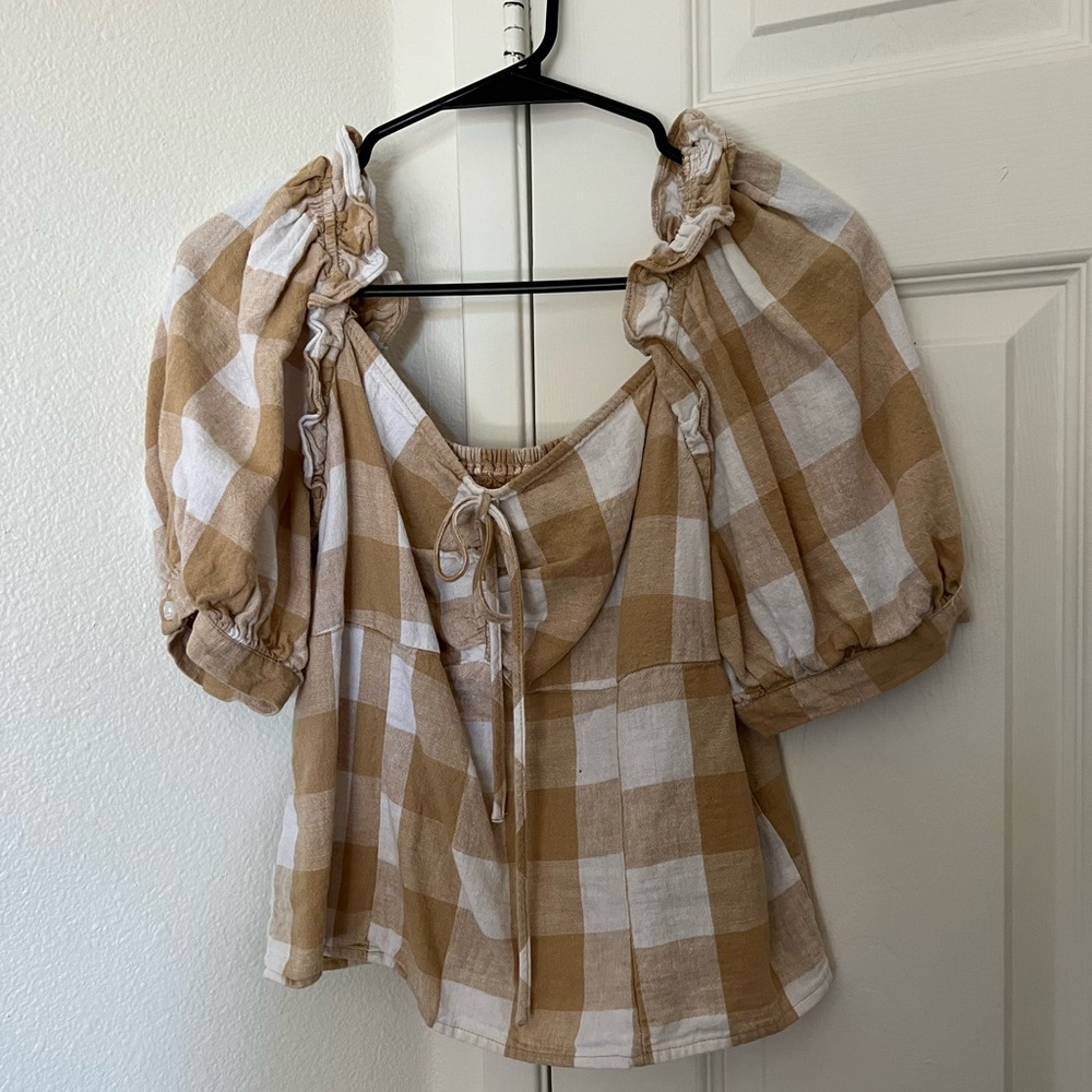 Checkered Blouse